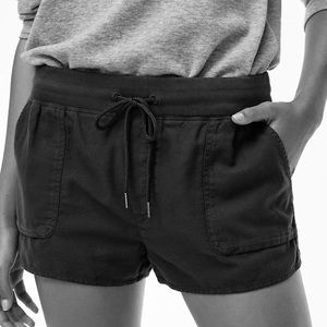 Black Aritzia Axiom Shorts